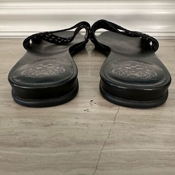 Vince Camuto, Endana suede slide sandals. - Picture 3 of 4